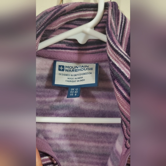 Women 1/2 zip fleece pull over - Picture 3 of 5